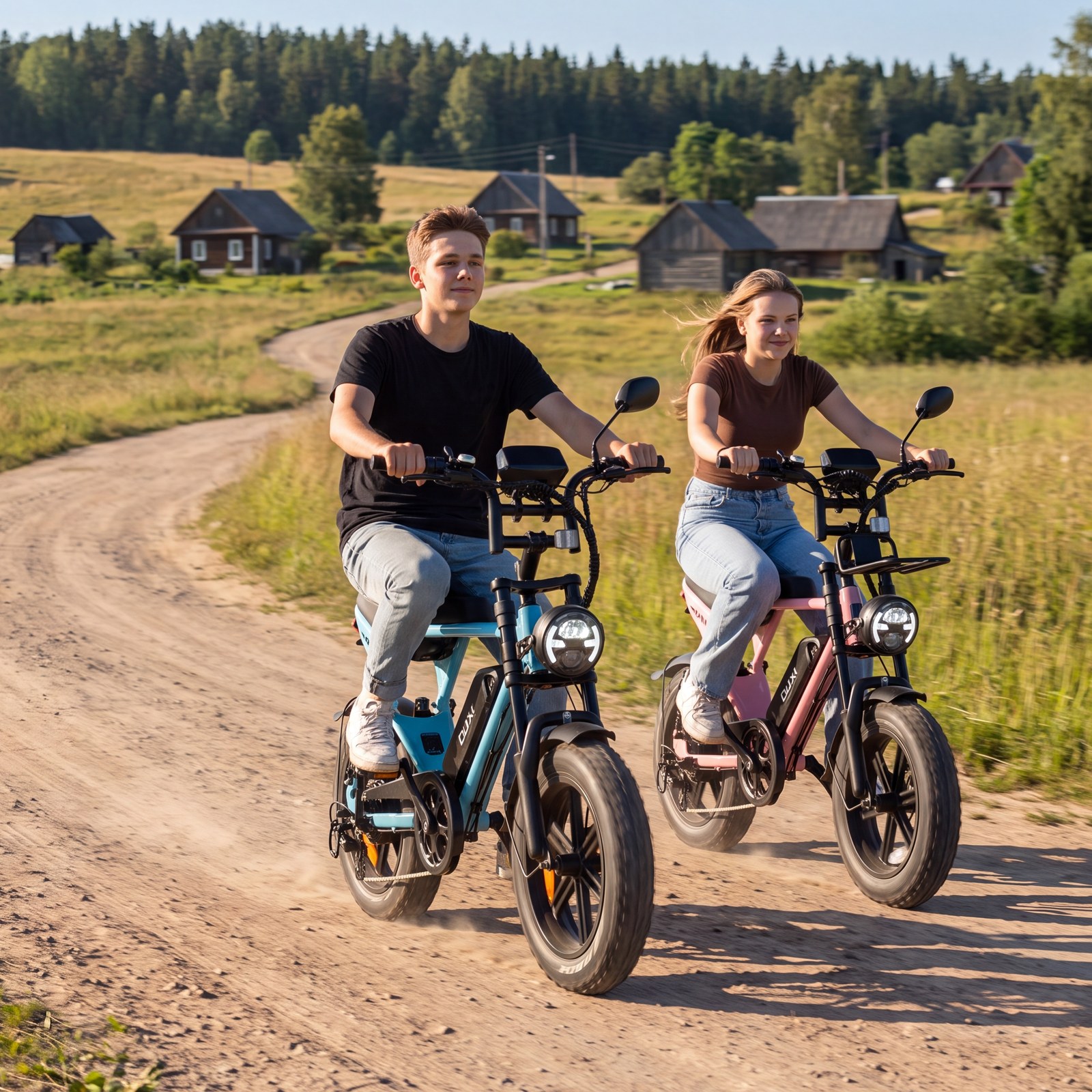 OUXI V8 Ultra Mini Fat Tyre E-Bike