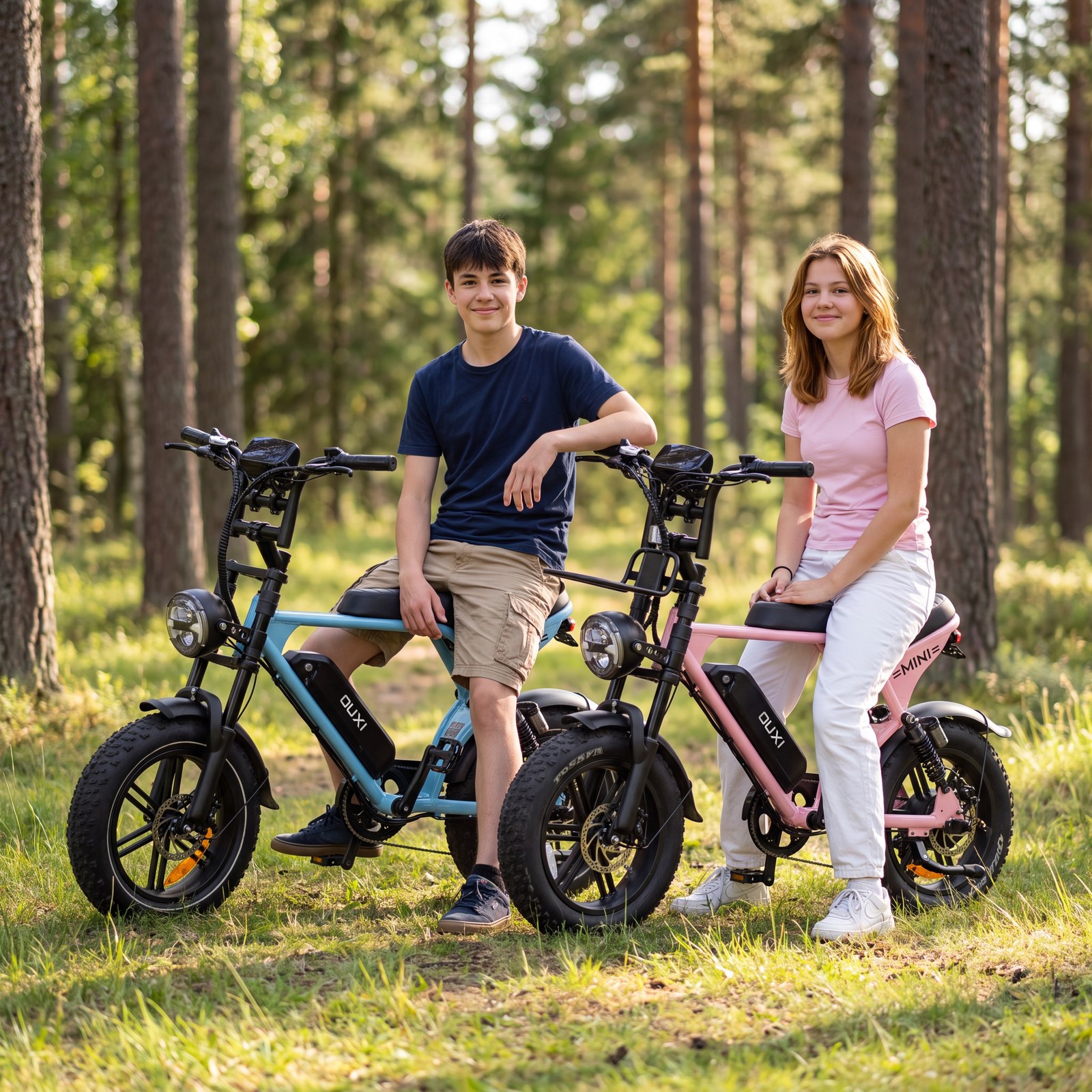 OUXI V8 Ultra Mini Fat Tyre E-Bike