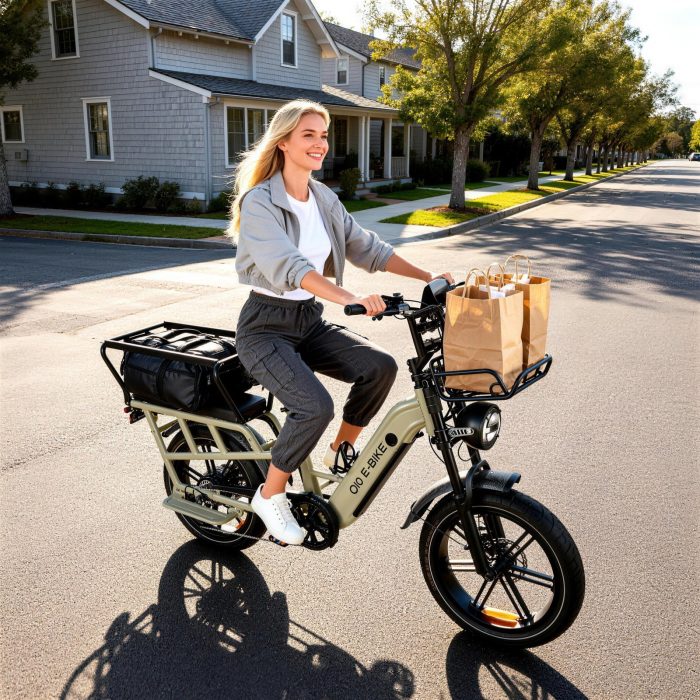 OUXI Q10 on a suburban street